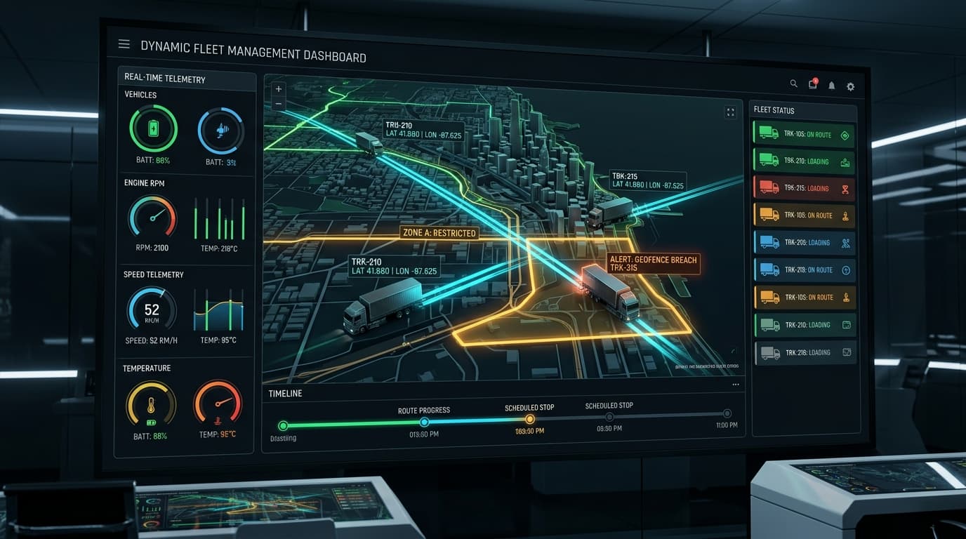 PulsLog · ERP Transport Express & Gestion Logistique Globale - vue 2